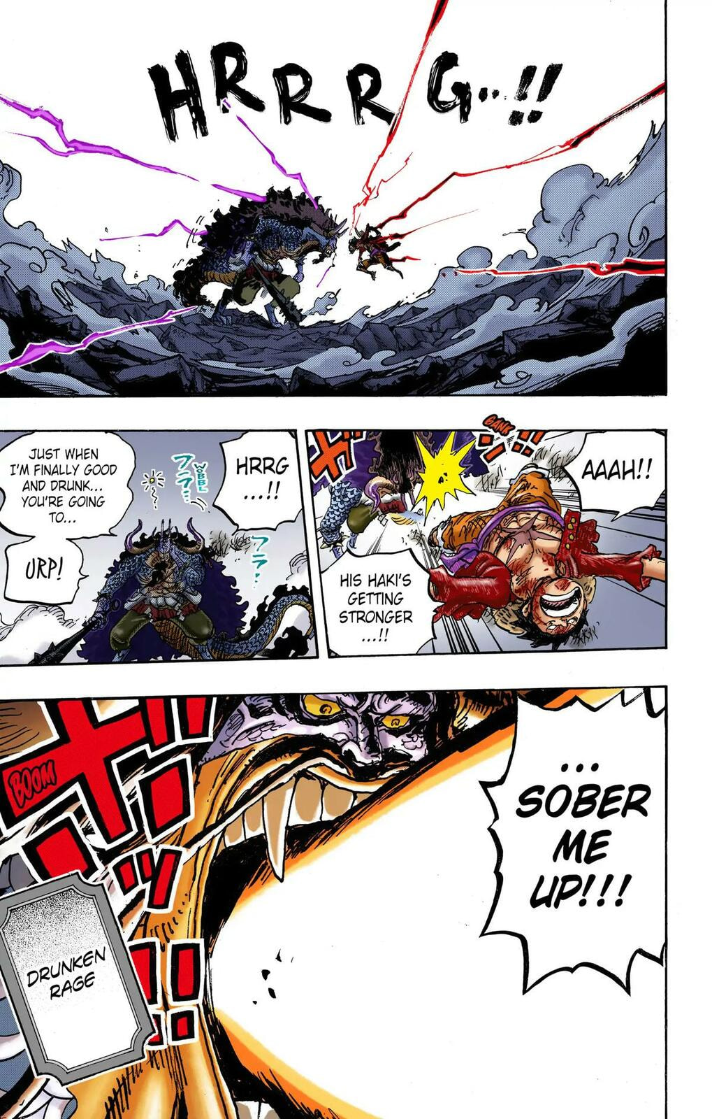 Read One Piece (Colored) chapter 1037 image 9 on Lezhin