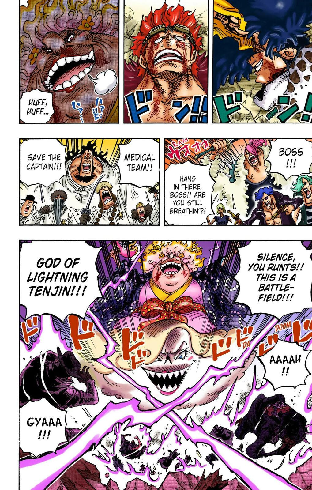 Read One Piece (Colored) chapter 1038 image 10 on Lezhin