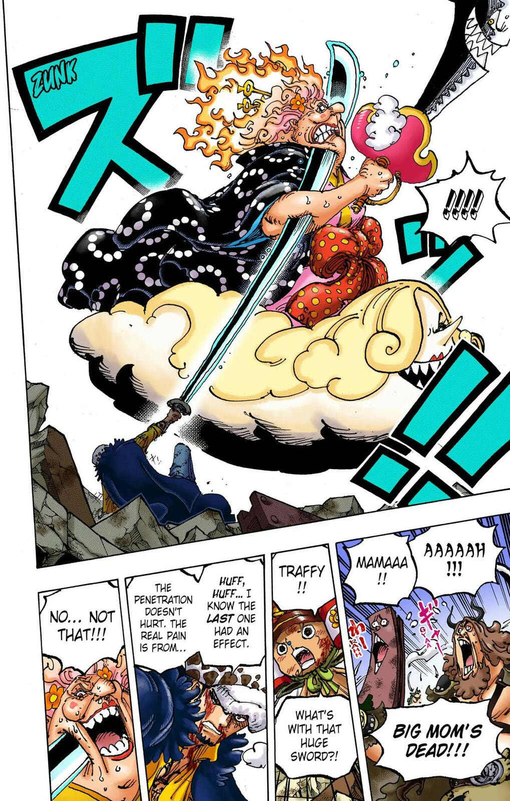 Read One Piece (Colored) chapter 1038 image 12 on Lezhin