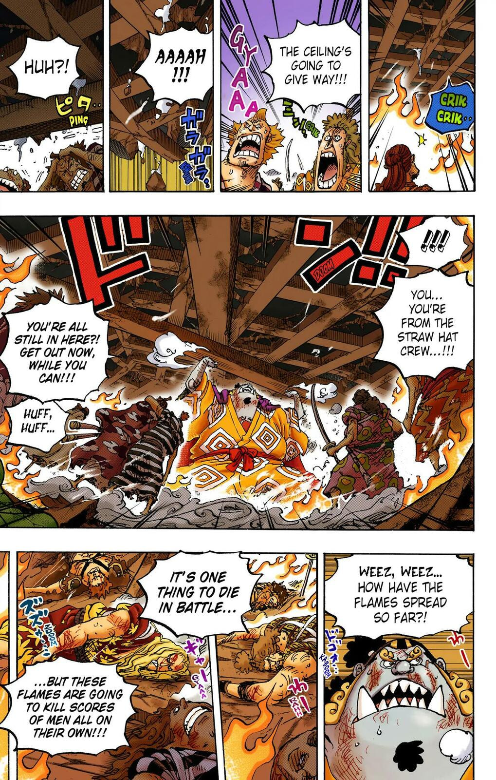 Read One Piece (Colored) chapter 1038 image 2 on Lezhin
