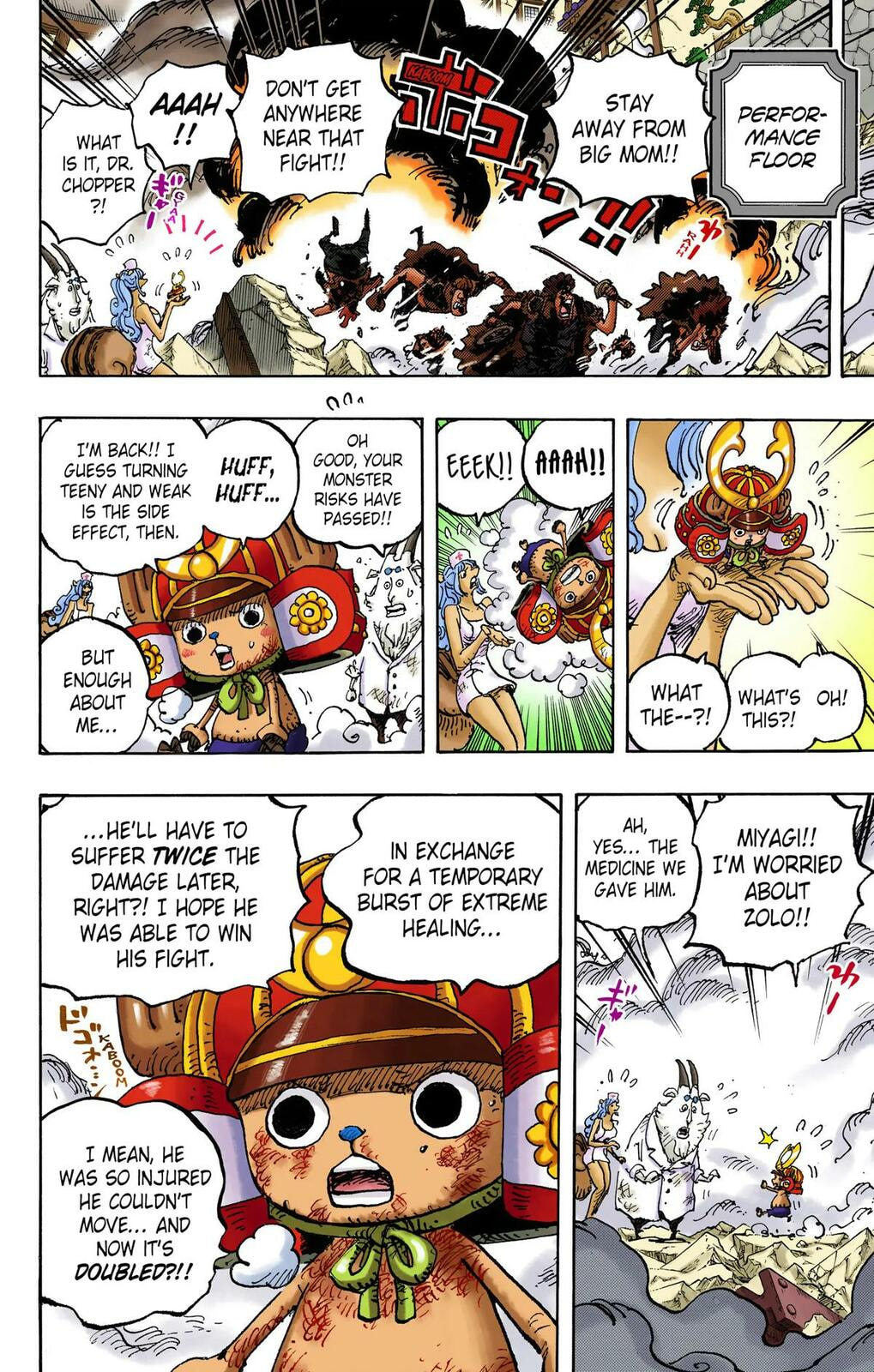 Read One Piece (Colored) chapter 1038 image 3 on Lezhin