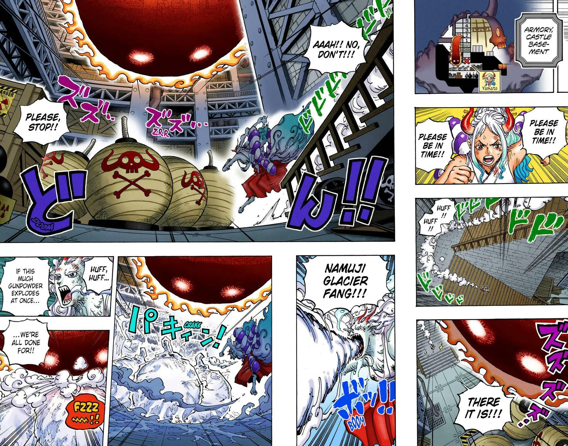 Read One Piece (Colored) chapter 1038 image 7 on Lezhin