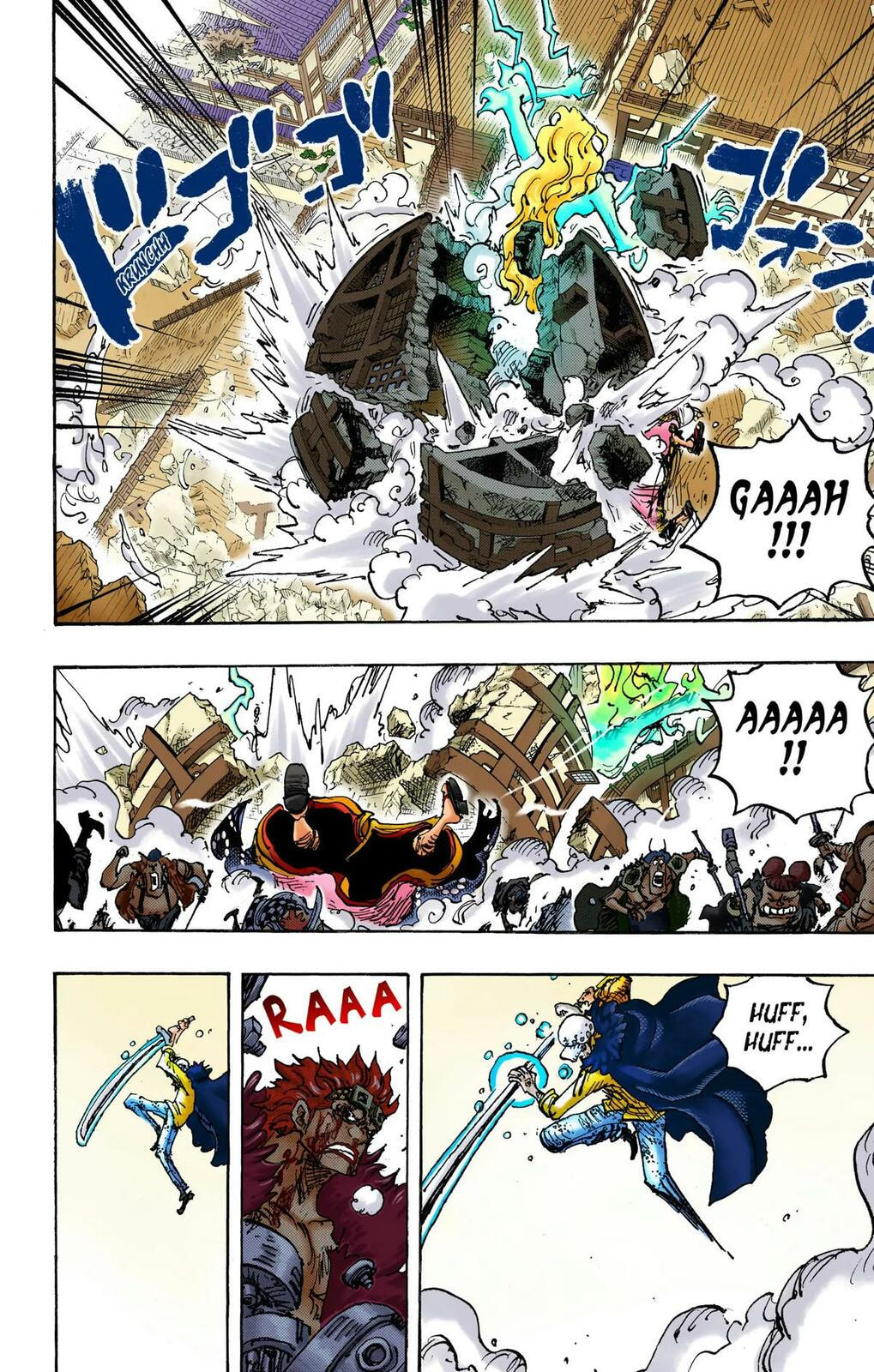 Read One Piece (Colored) chapter 1039 image 10 on Lezhin