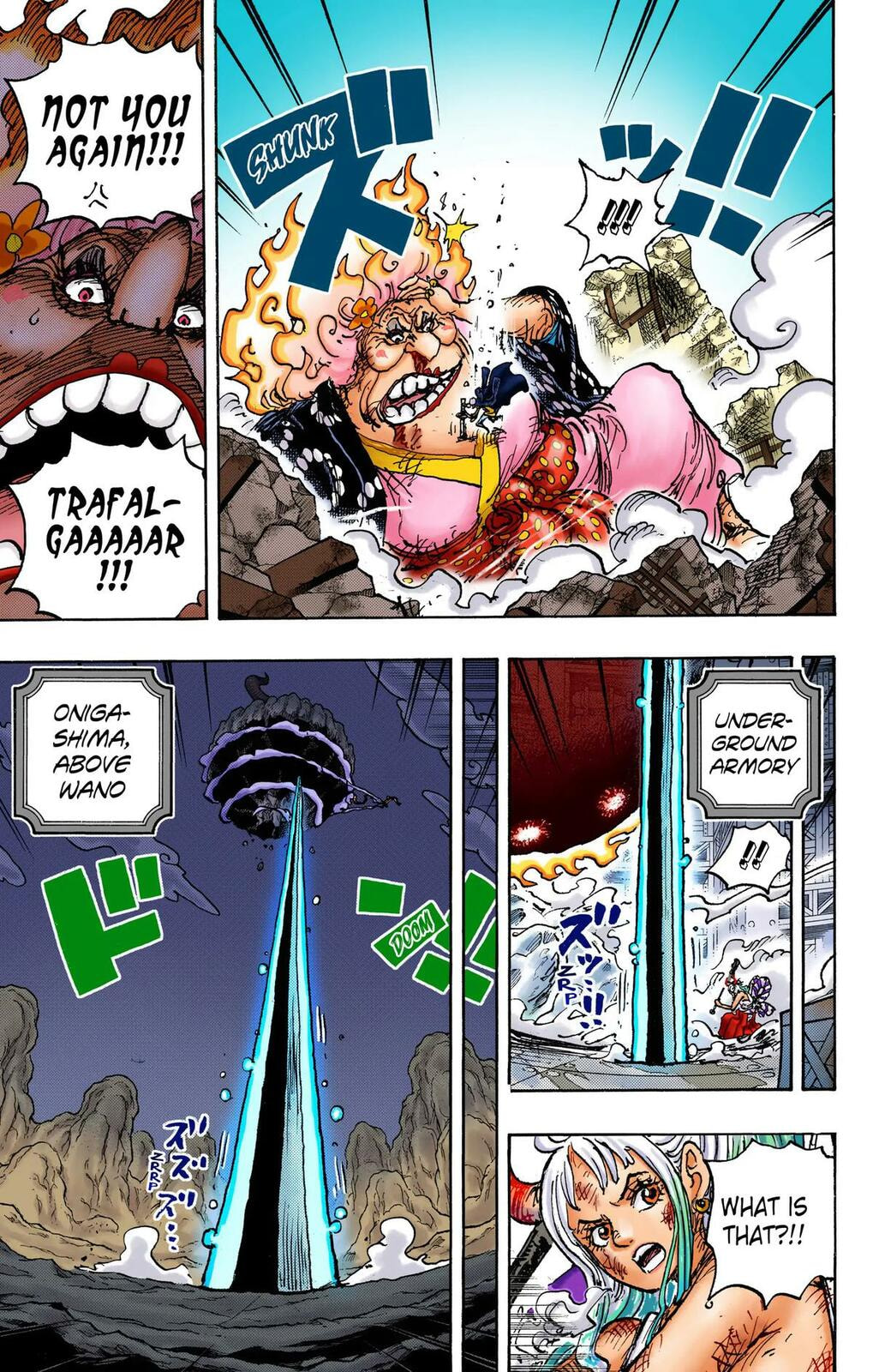 Read One Piece (Colored) chapter 1039 image 11 on Lezhin