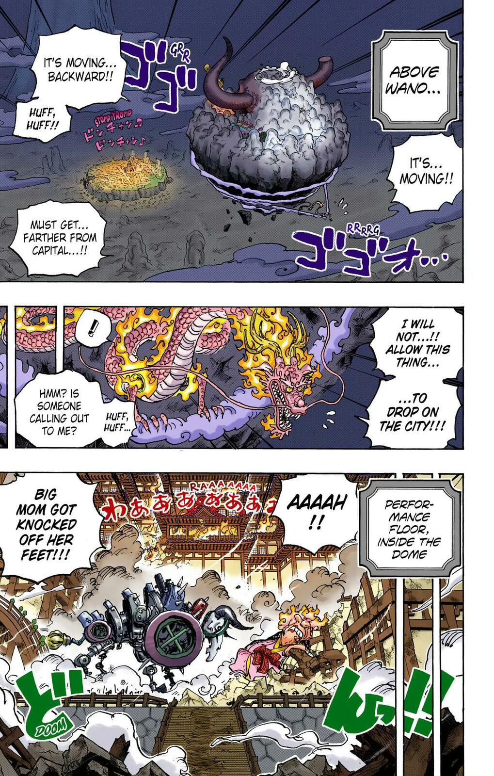Read One Piece (Colored) chapter 1039 image 2 on Lezhin