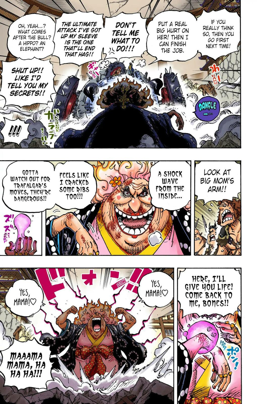Read One Piece (Colored) chapter 1039 image 4 on Lezhin