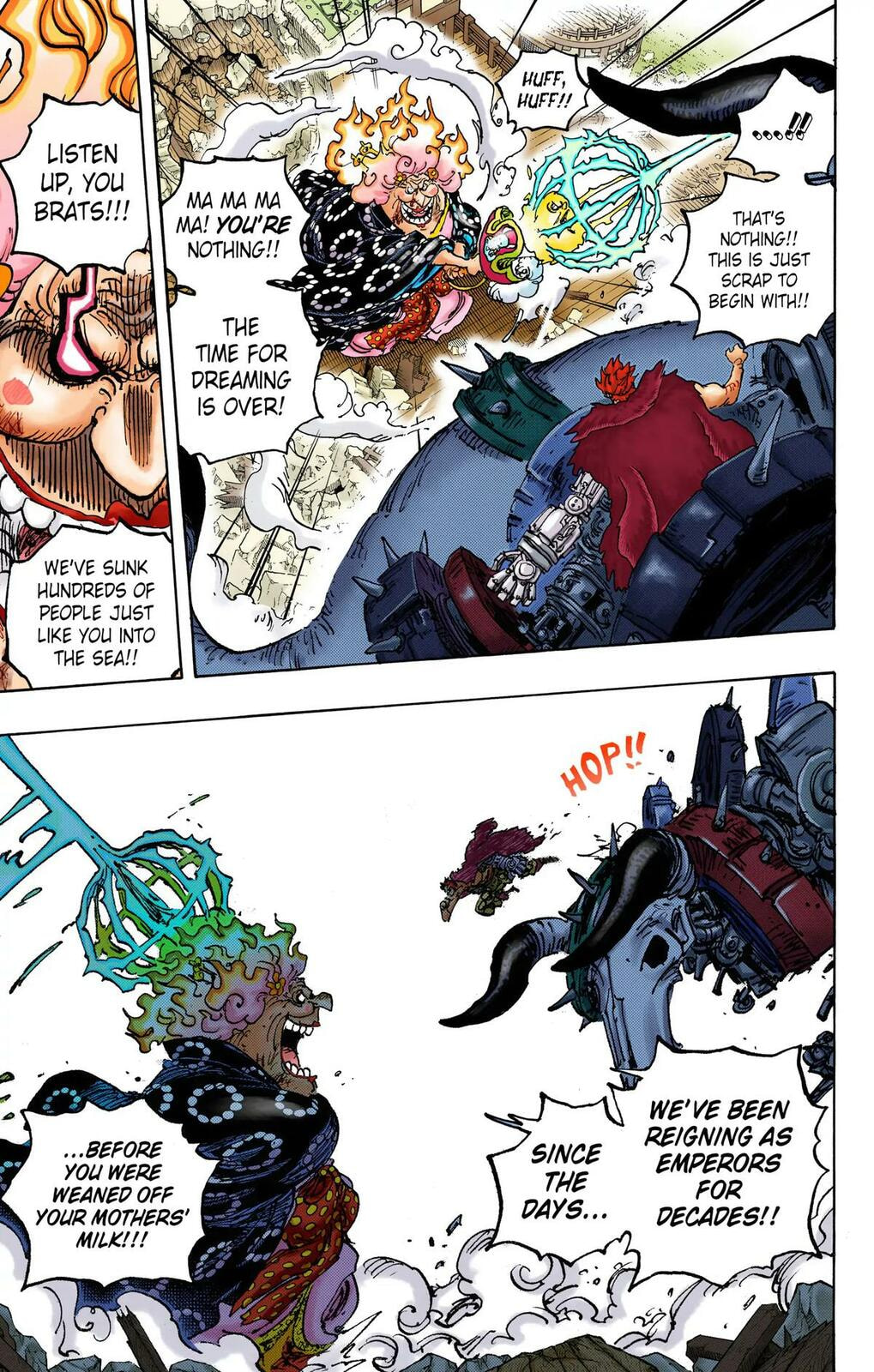 Read One Piece (Colored) chapter 1039 image 6 on Lezhin