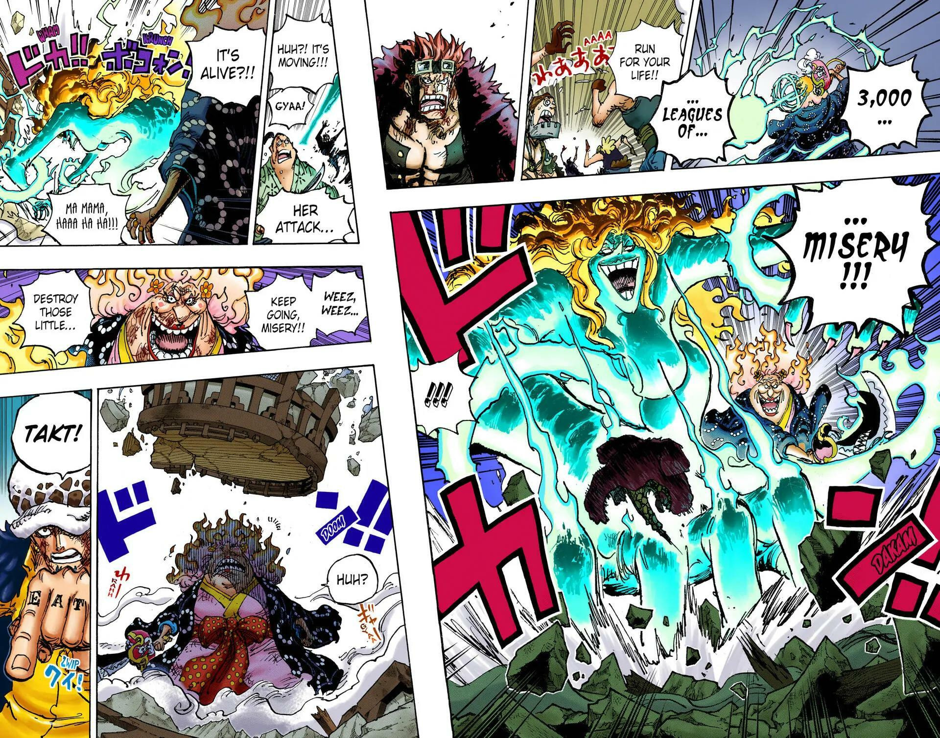 Read One Piece (Colored) chapter 1039 image 9 on Lezhin