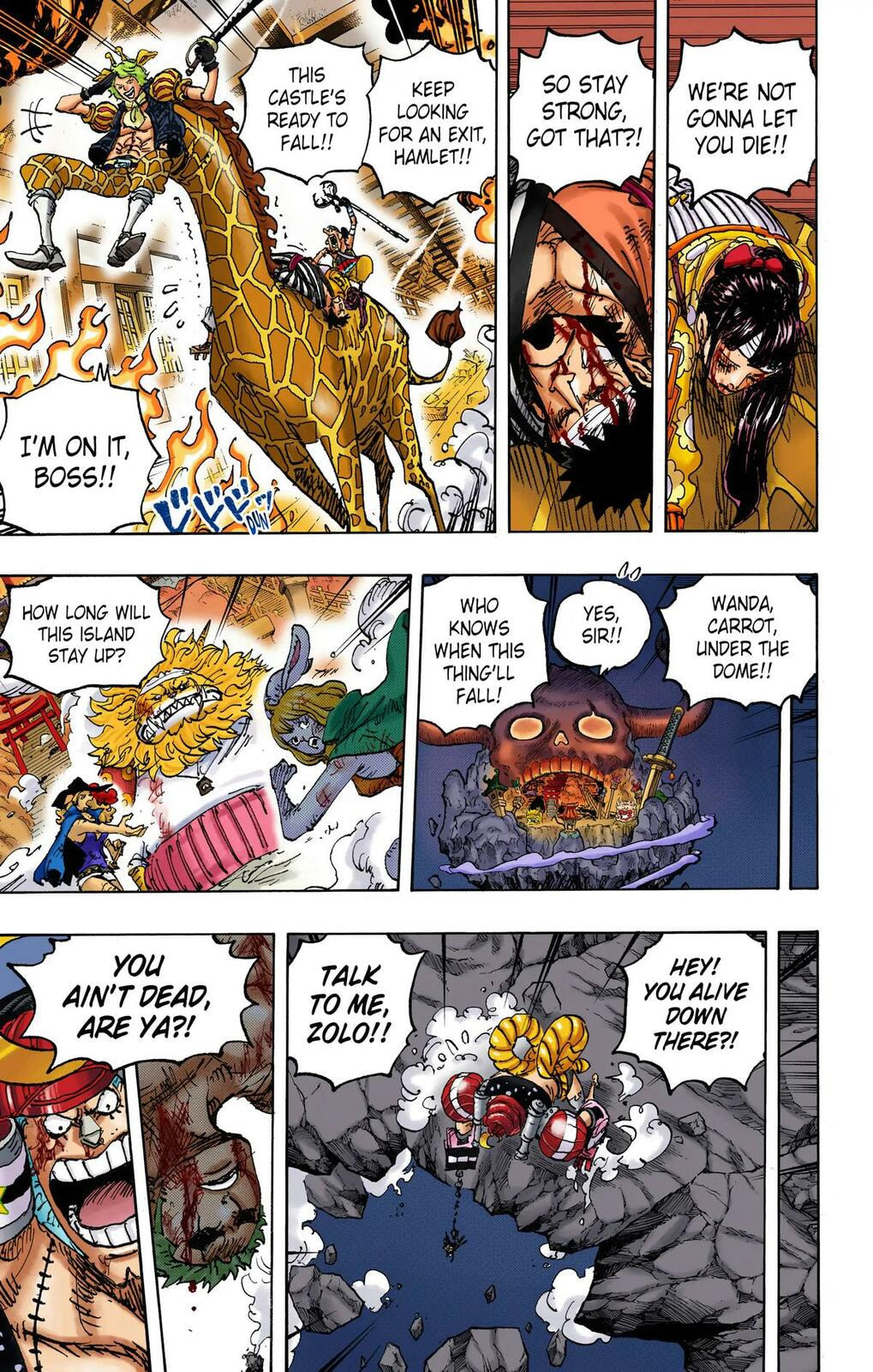 Read One Piece (Colored) chapter 1041 image 10 on Lezhin