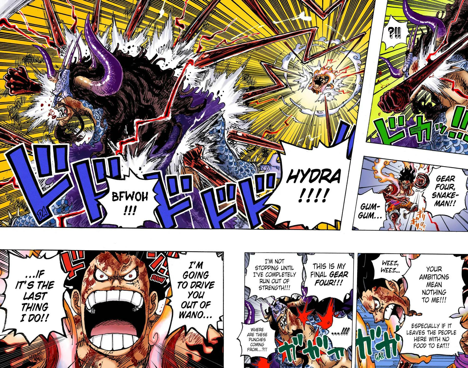Read One Piece (Colored) chapter 1041 image 15 on Lezhin
