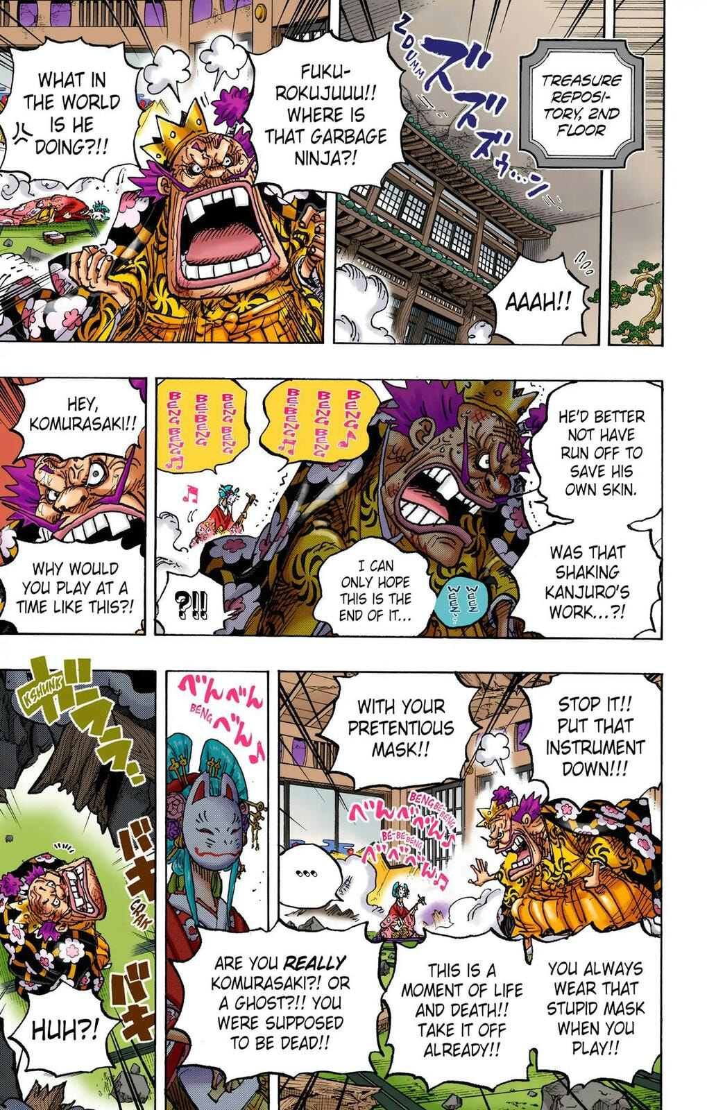 Read One Piece (Colored) chapter 1041 image 4 on Lezhin