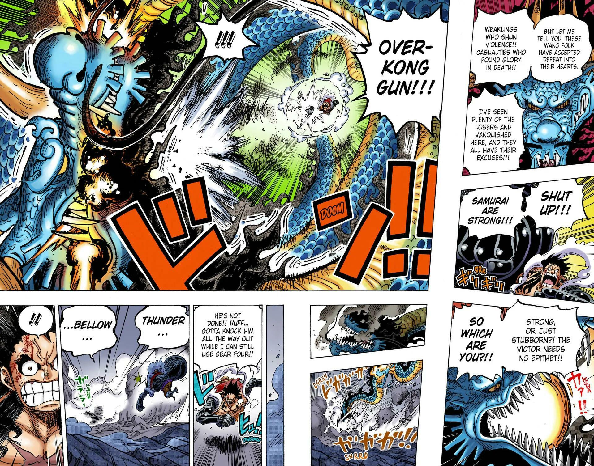 Read One Piece (Colored) chapter 1042 image 10 on Lezhin