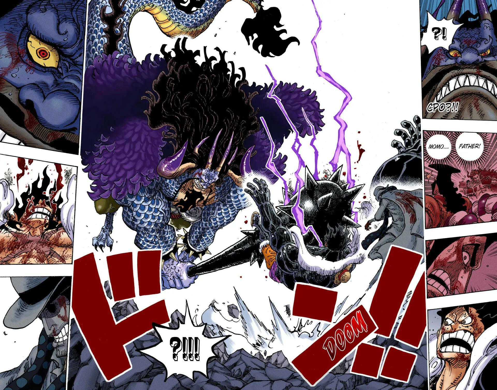 Read One Piece (Colored) chapter 1042 image 13 on Lezhin
