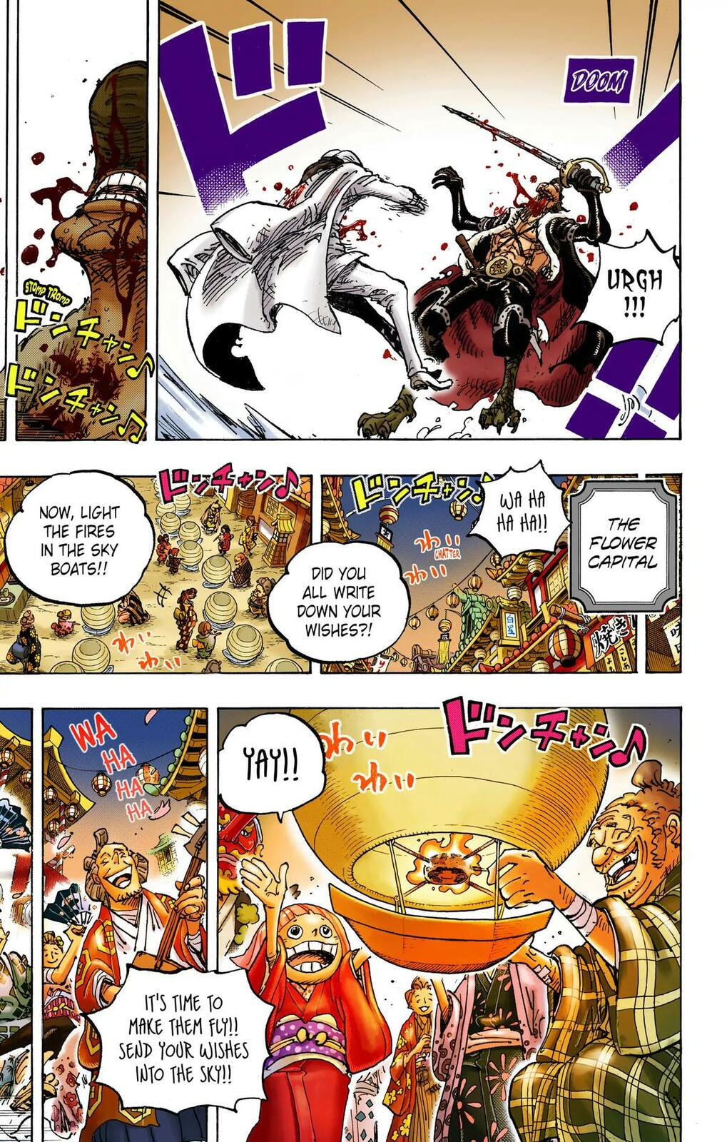 Read One Piece (Colored) chapter 1042 image 2 on Lezhin