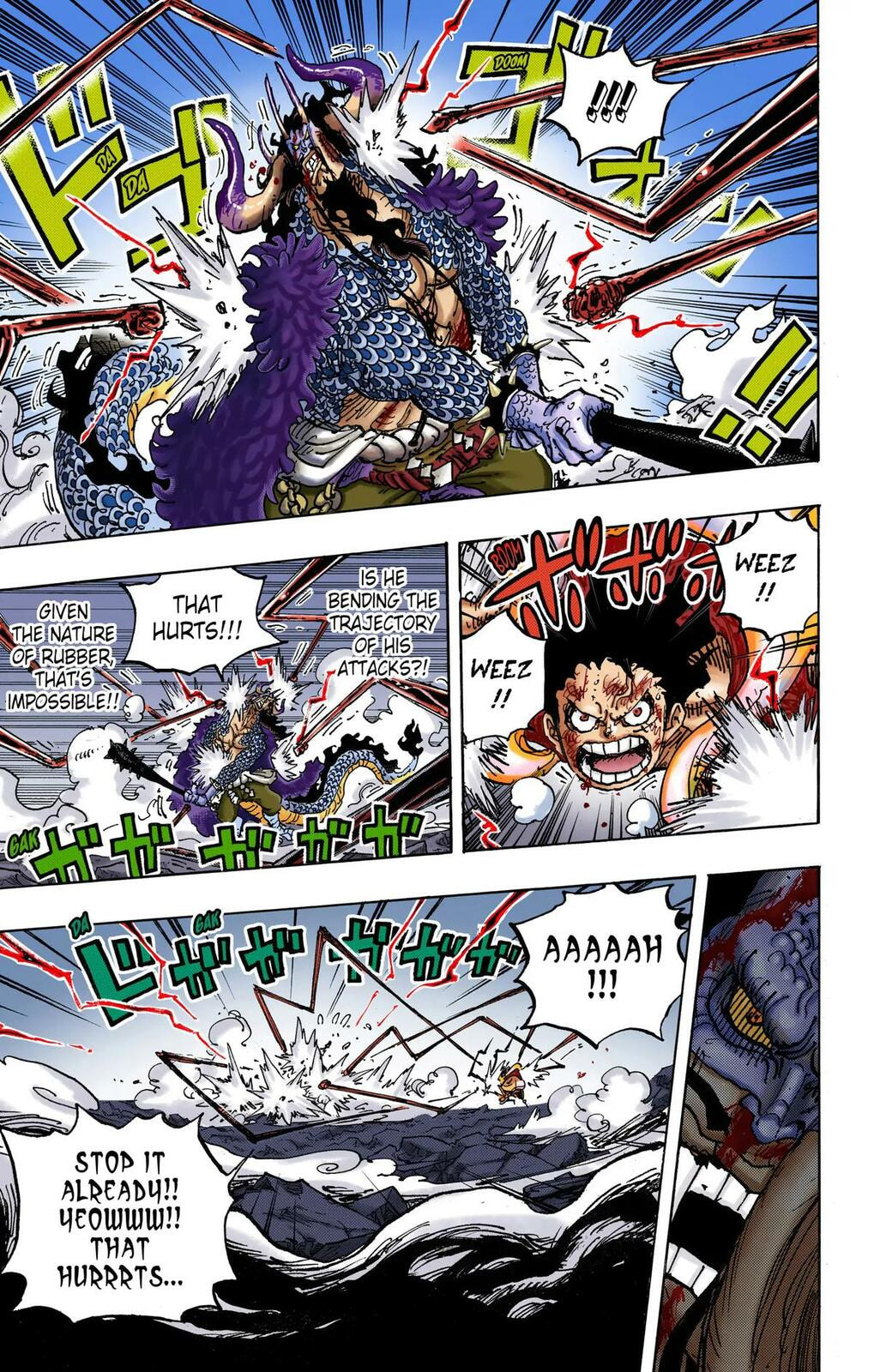 Read One Piece (Colored) chapter 1042 image 4 on Lezhin