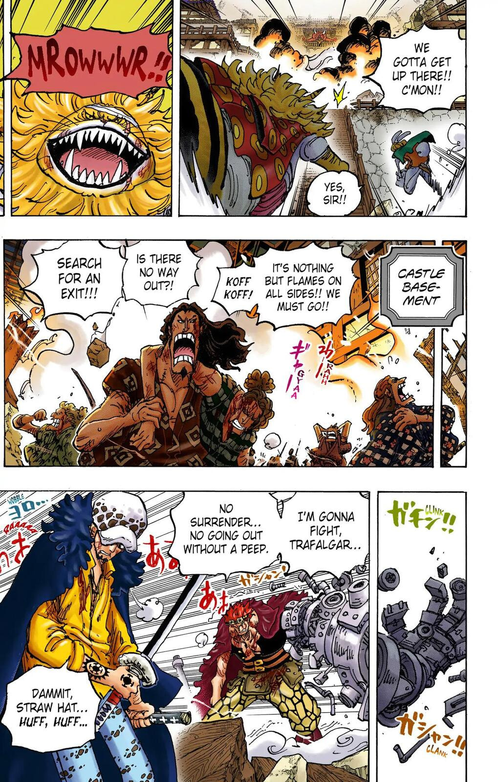 Read One Piece (Colored) chapter 1043 image 10 on Lezhin