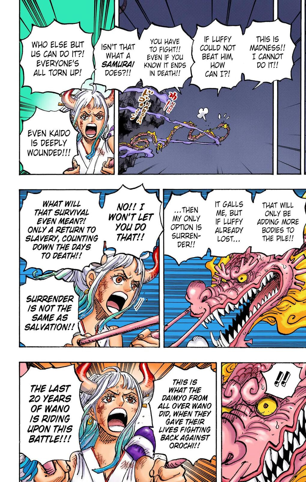 Read One Piece (Colored) chapter 1043 image 11 on Lezhin