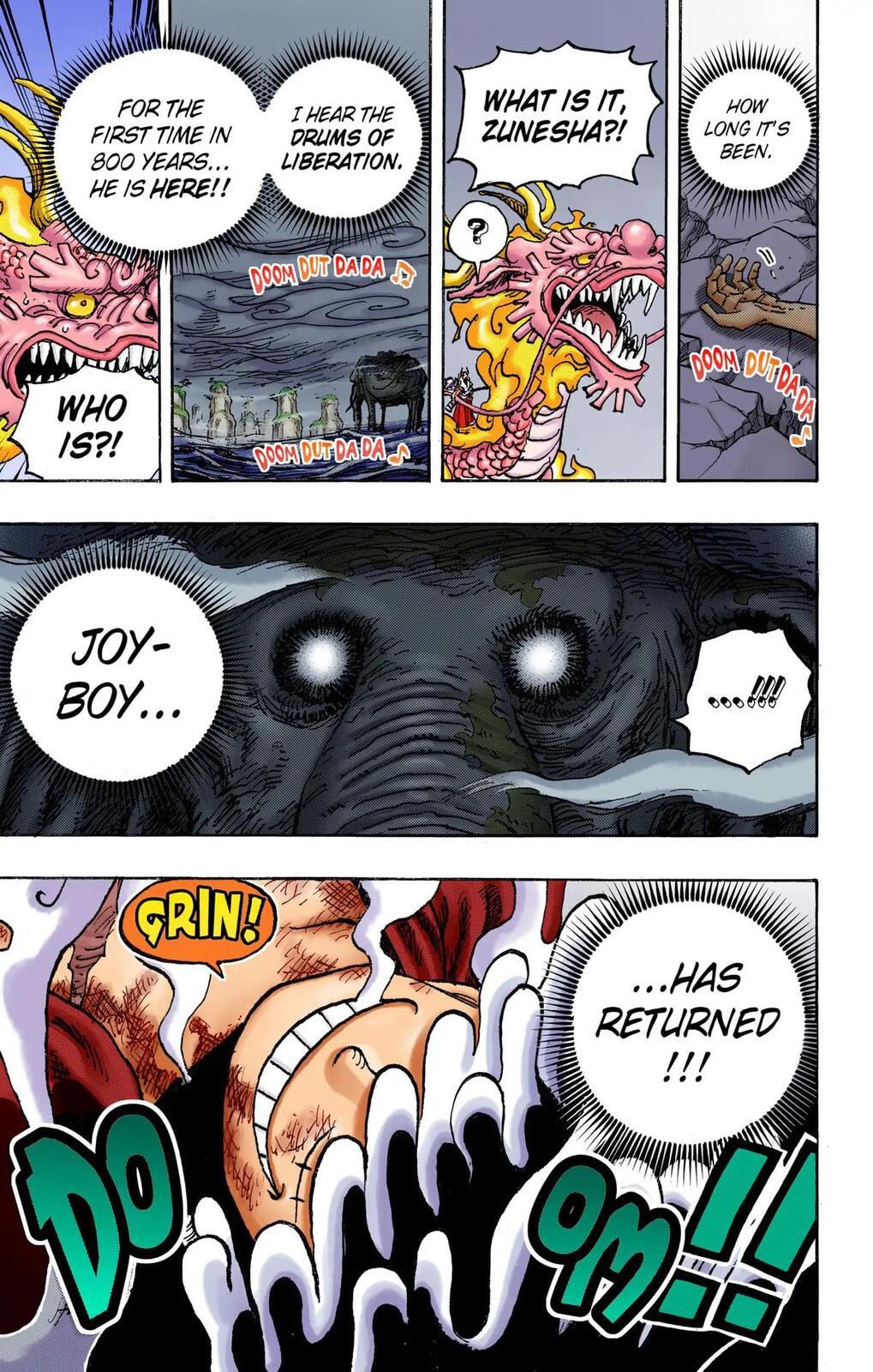Read One Piece (Colored) chapter 1043 image 14 on Lezhin