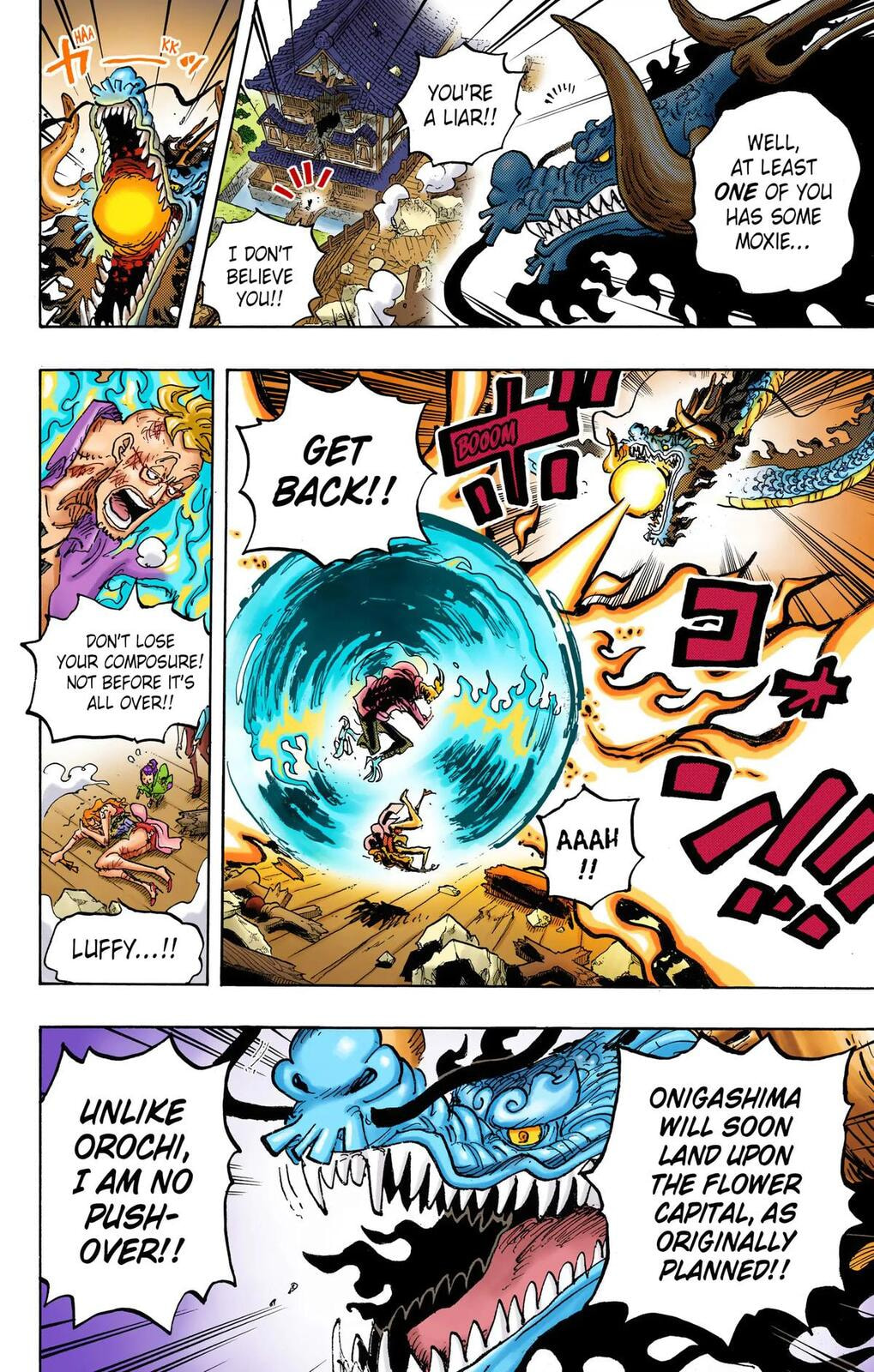 Read One Piece (Colored) chapter 1043 image 7 on Lezhin