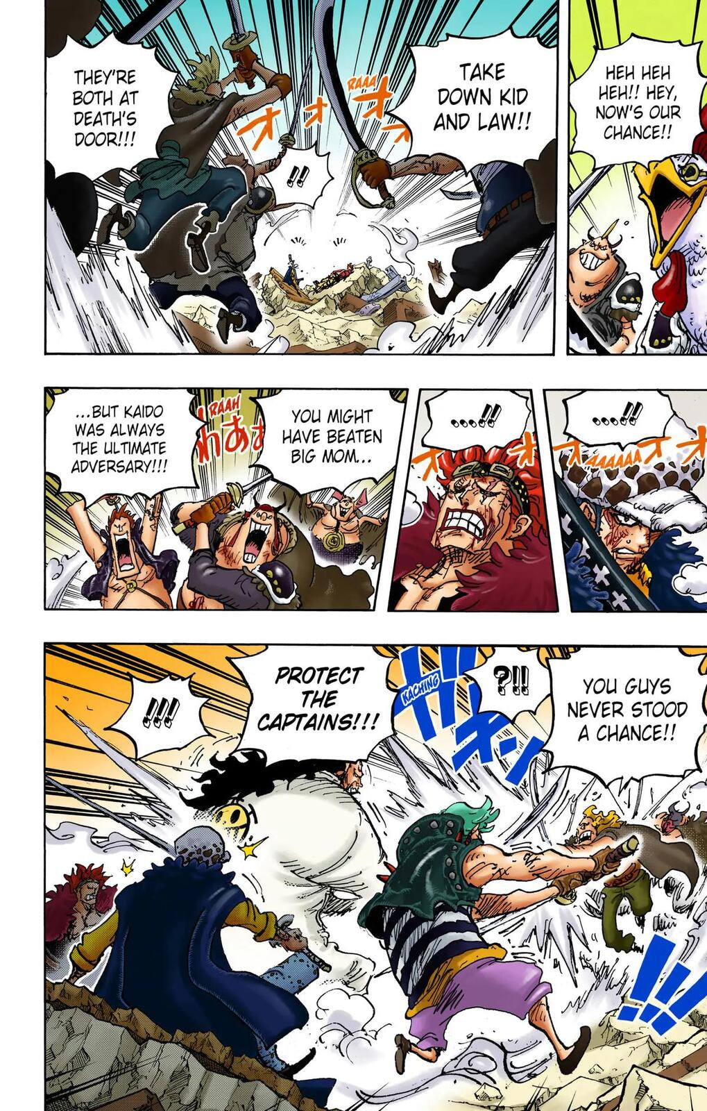 Read One Piece (Colored) chapter 1043 image 9 on Lezhin