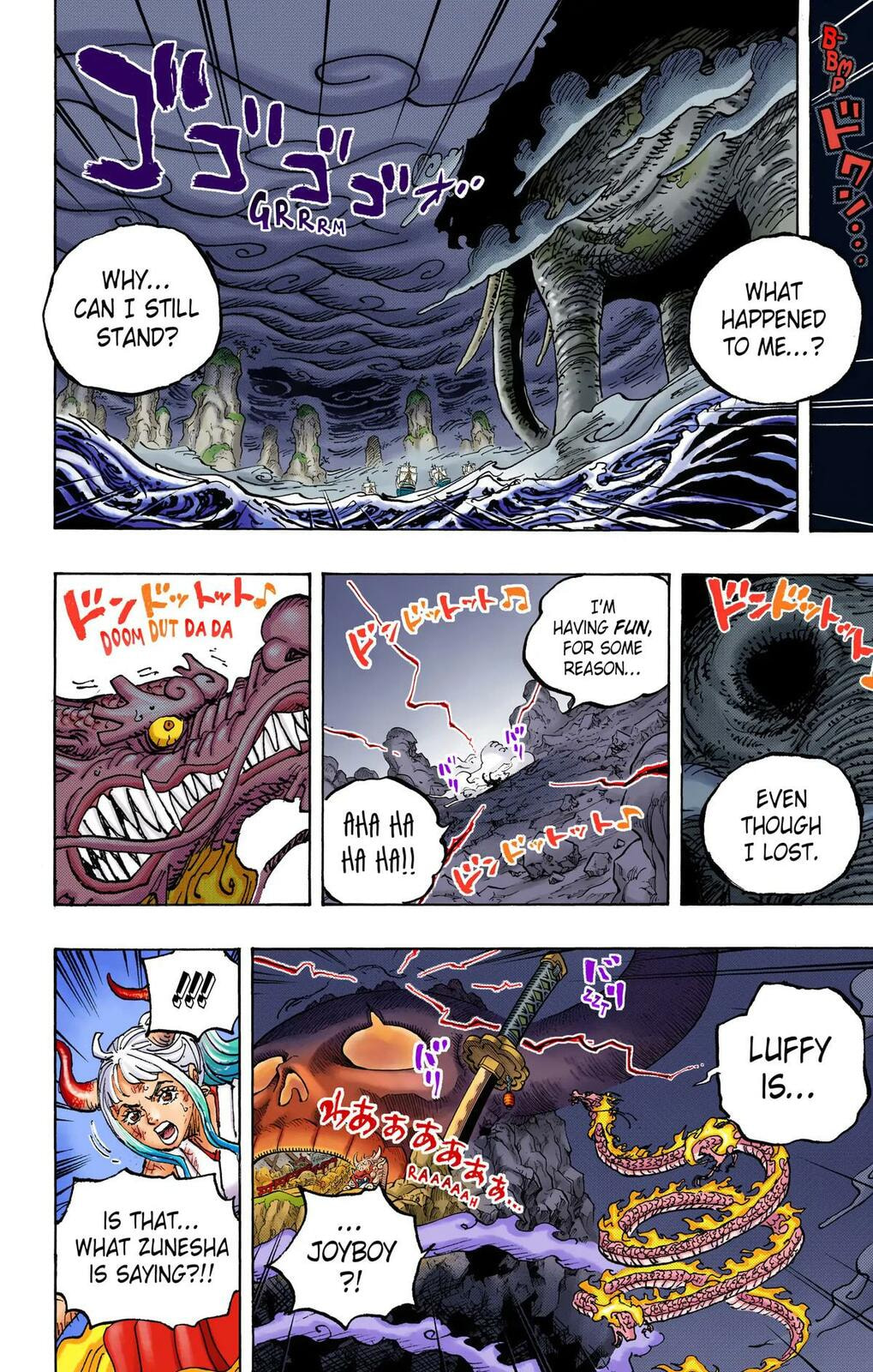 Read One Piece (Colored) chapter 1044 image 1 on Lezhin
