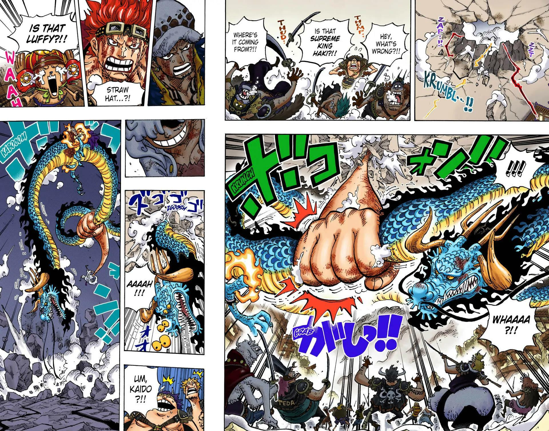 Read One Piece (Colored) chapter 1044 image 10 on Lezhin