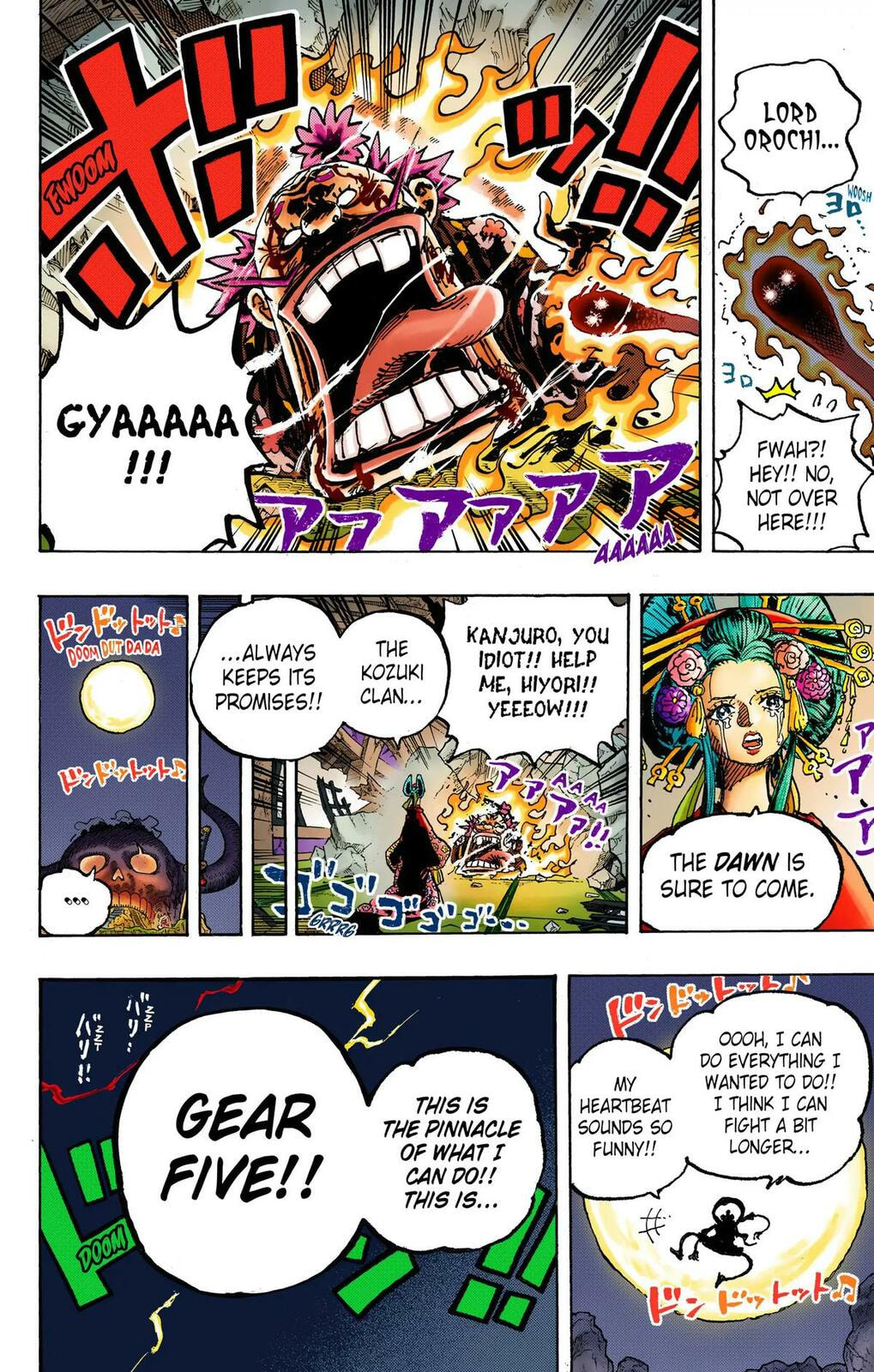Read One Piece (Colored) chapter 1044 image 8 on Lezhin