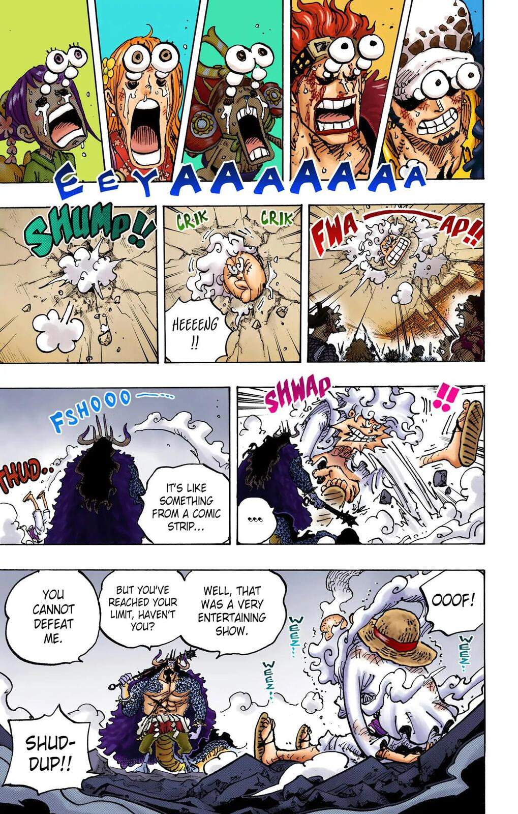 Read One Piece (Colored) chapter 1045 image 11 on Lezhin