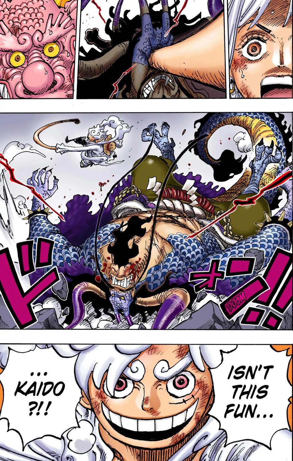 Read One Piece (Colored) chapter 1045 image 17 on Lezhin