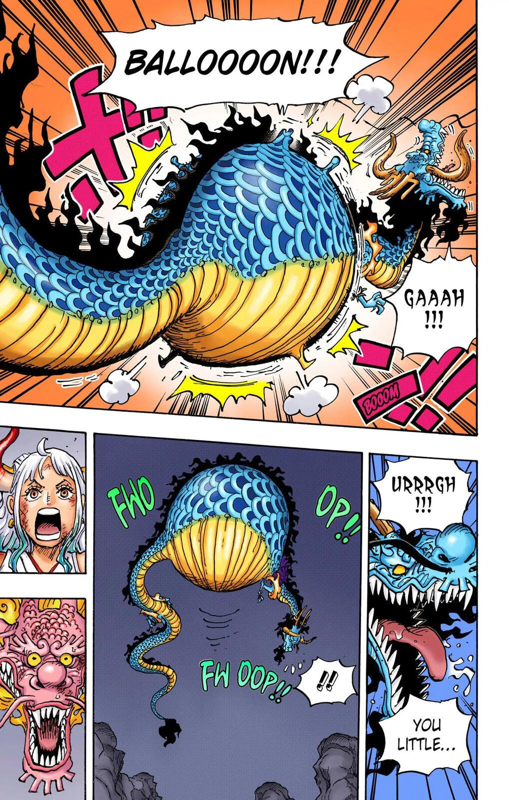 Read One Piece (Colored) chapter 1045 image 4 on Lezhin