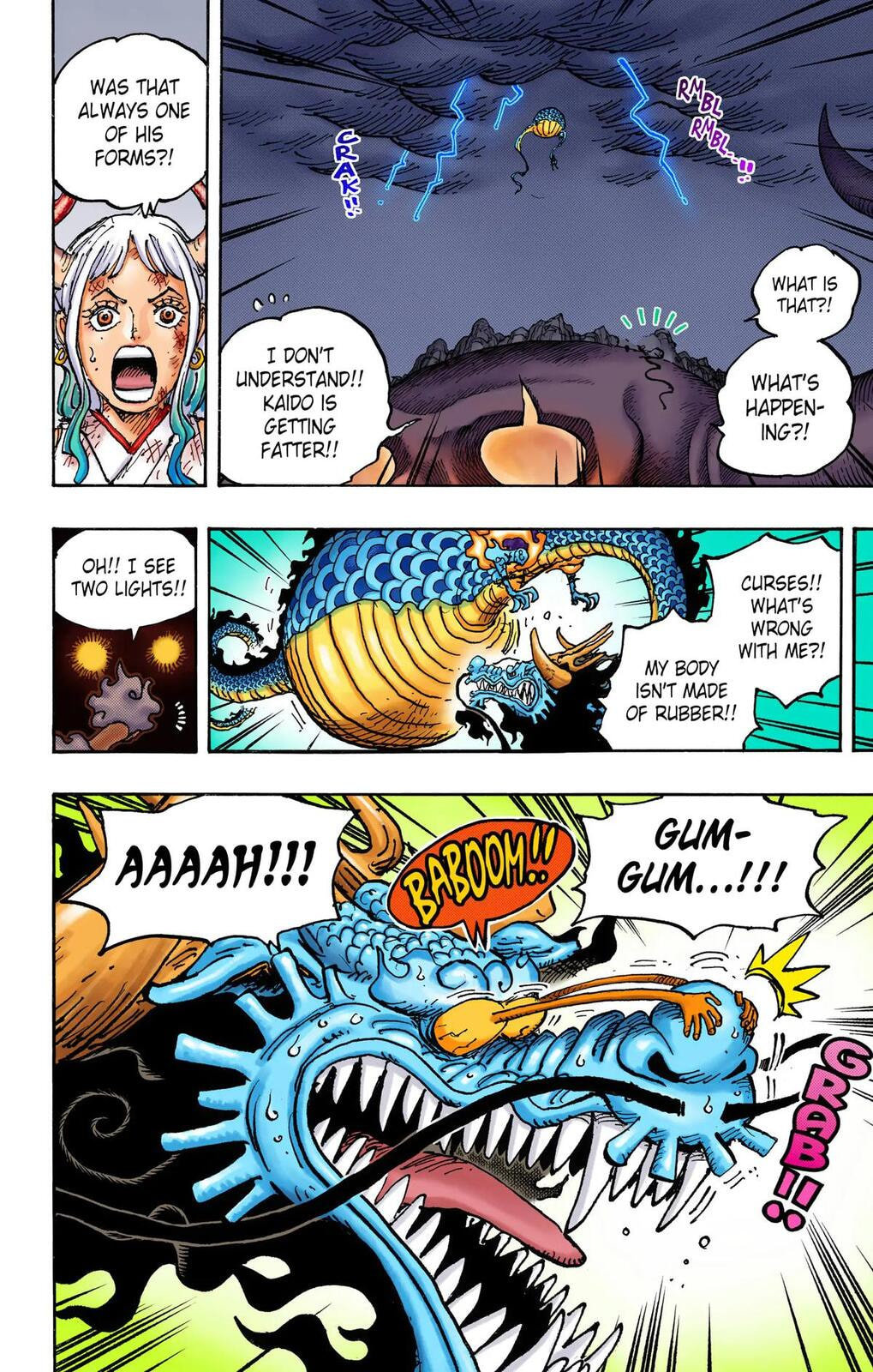 Read One Piece (Colored) chapter 1045 image 5 on Lezhin