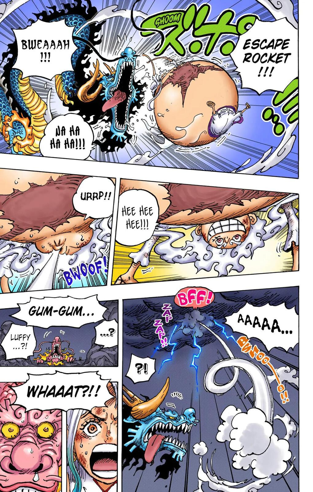 Read One Piece (Colored) chapter 1045 image 6 on Lezhin