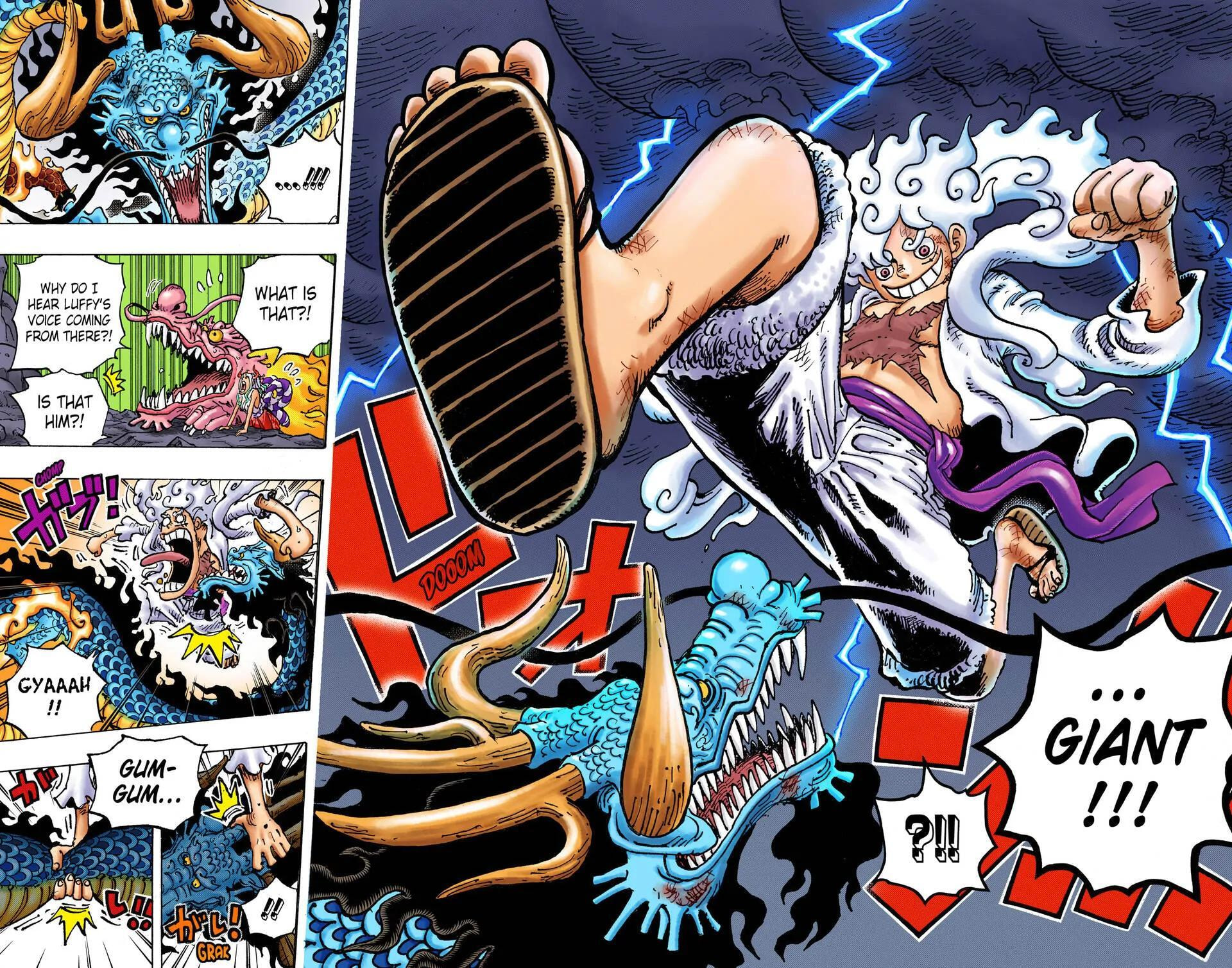 Read One Piece (Colored) chapter 1045 image 7 on Lezhin