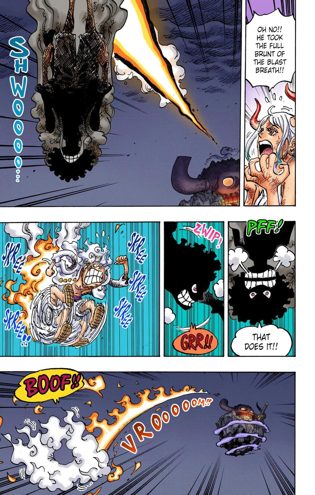Read One Piece (Colored) chapter 1045 image 9 on Lezhin