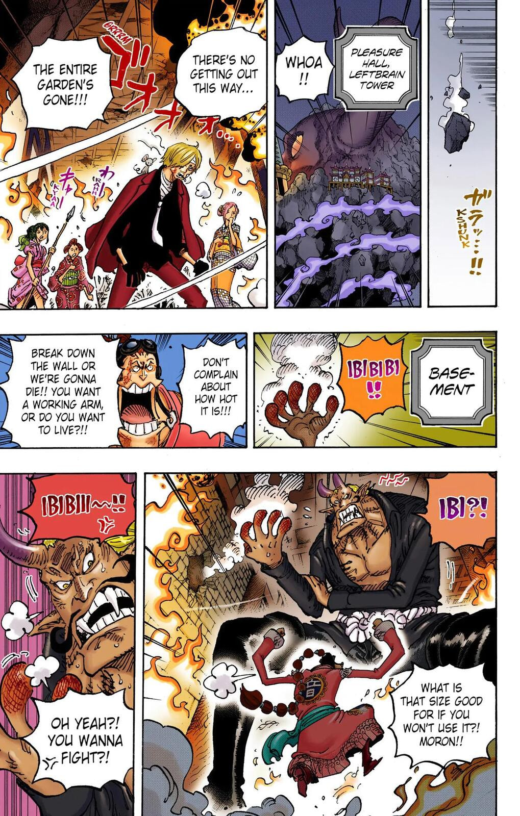 Read One Piece (Colored) chapter 1046 image 7 on Lezhin