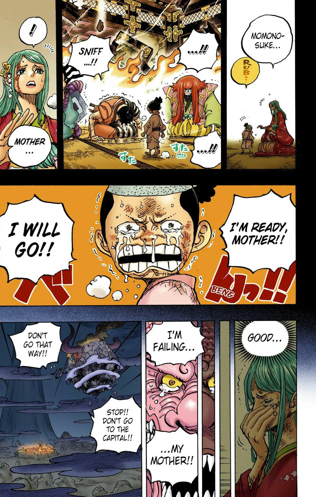 Read One Piece (Colored) chapter 1047 image 10 on Lezhin