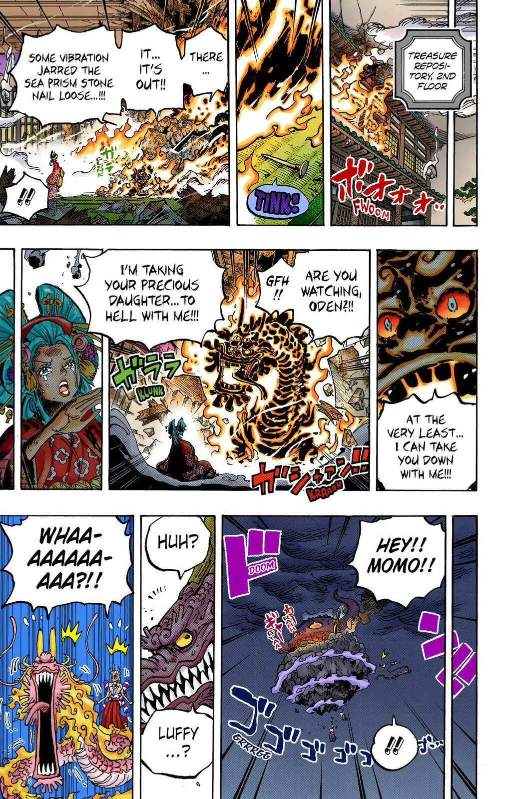 Read One Piece (Colored) chapter 1047 image 21 on Lezhin