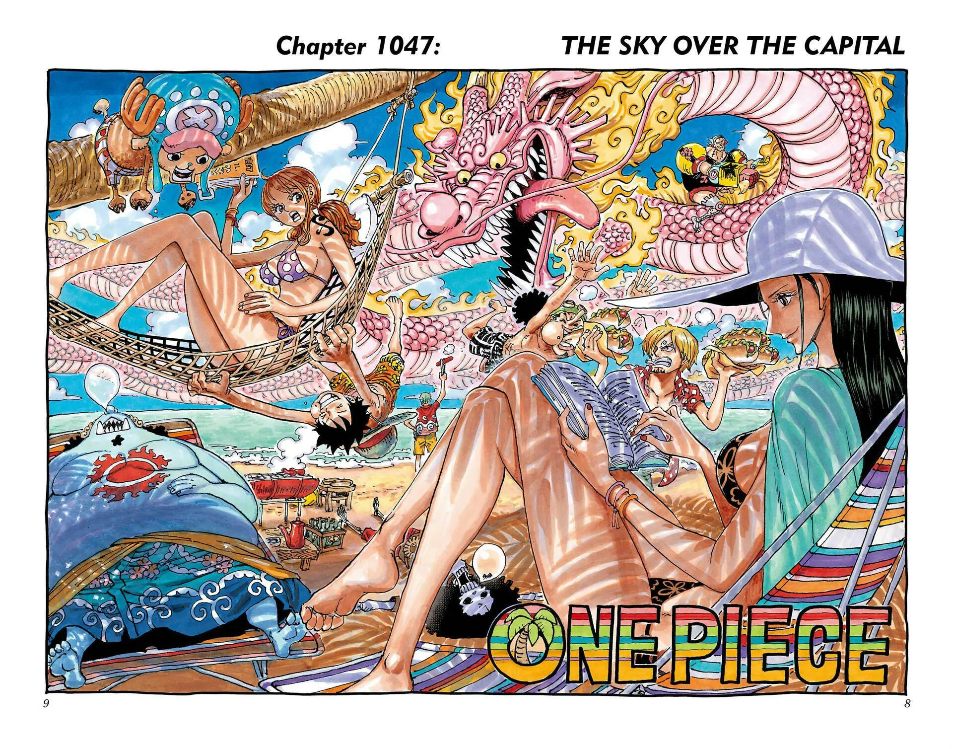 Read One Piece (Colored) chapter 1047 image 6 on Lezhin