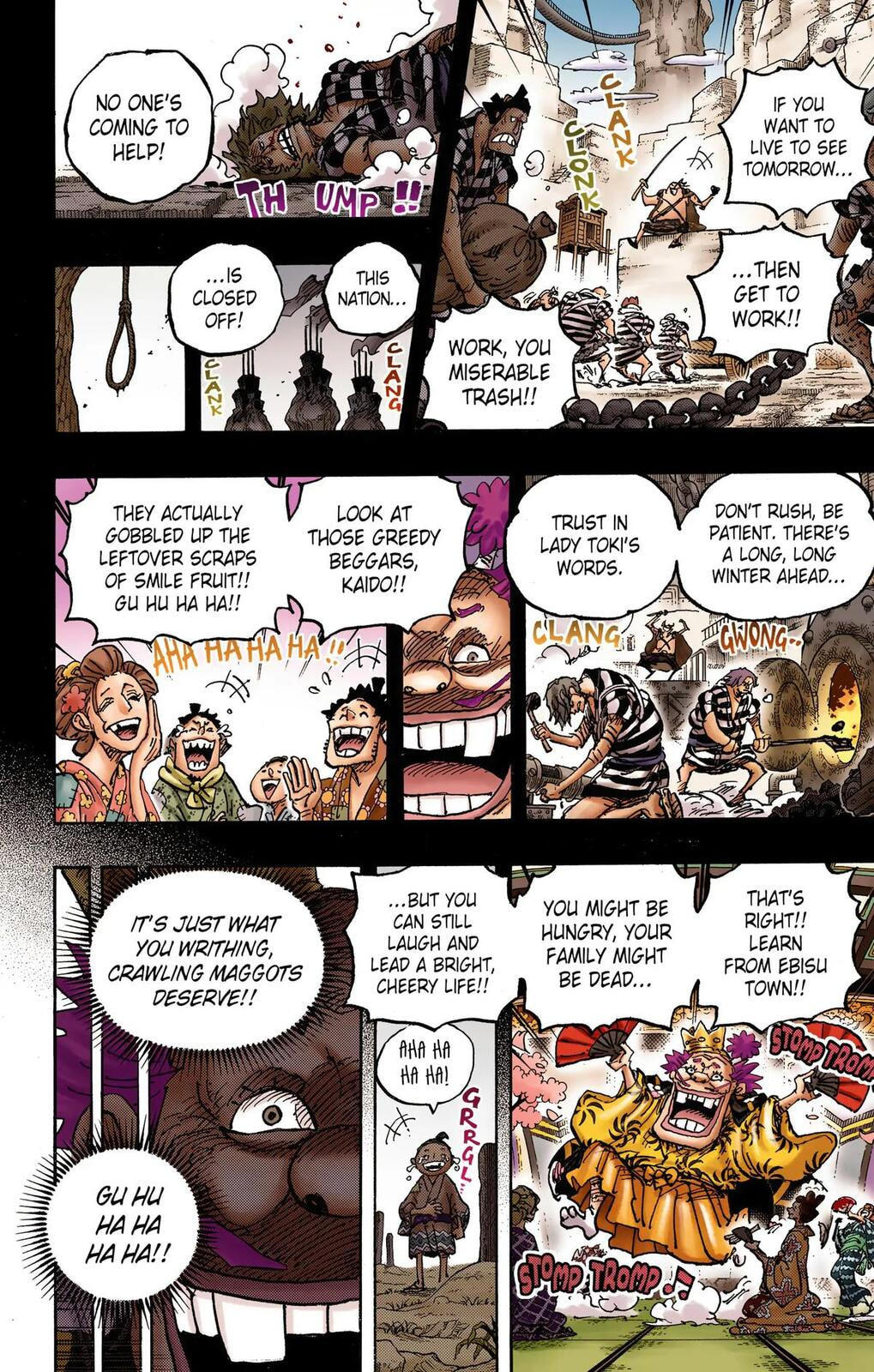 Read One Piece (Colored) chapter 1048 image 11 on Lezhin