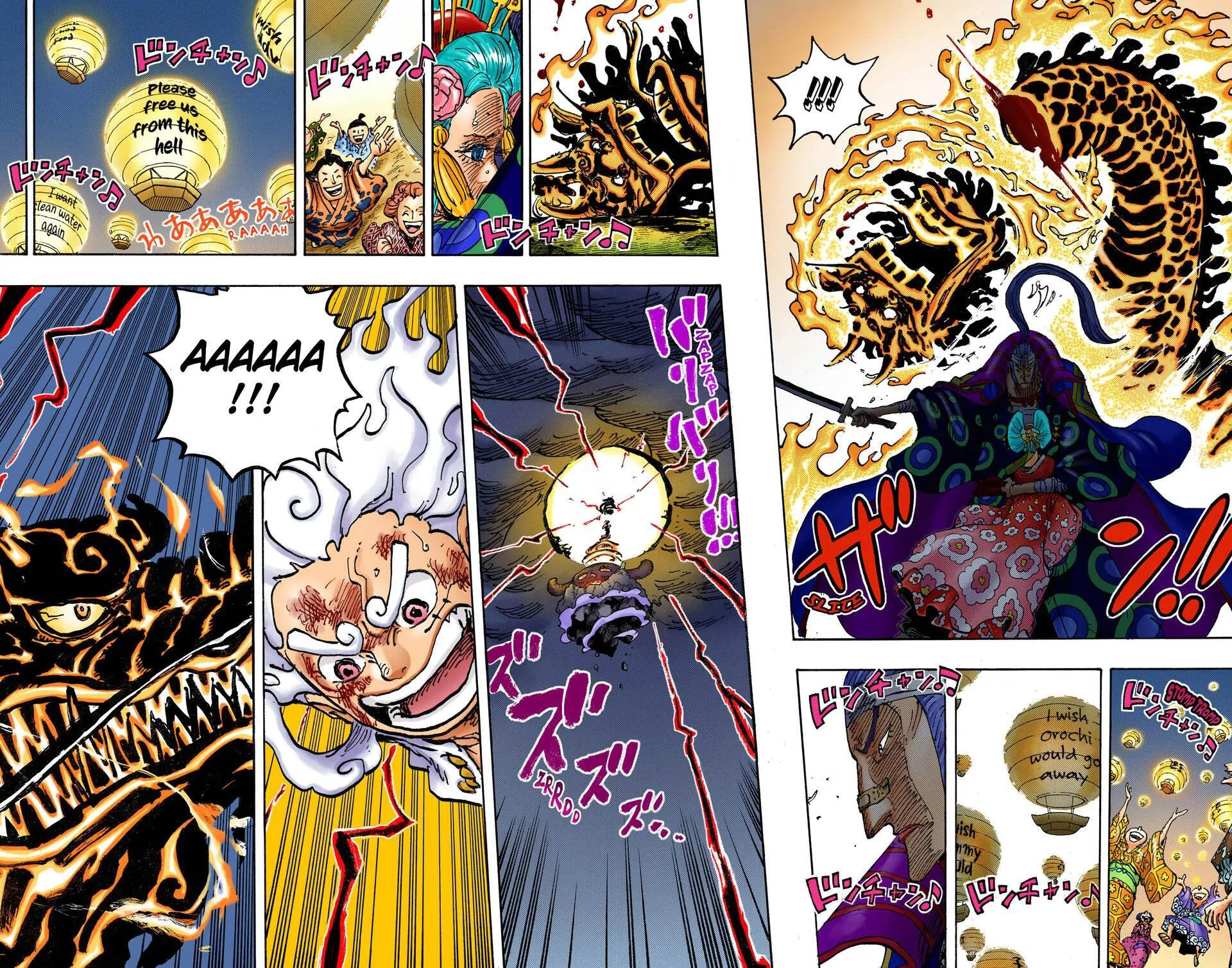 Read One Piece (Colored) chapter 1048 image 13 on Lezhin