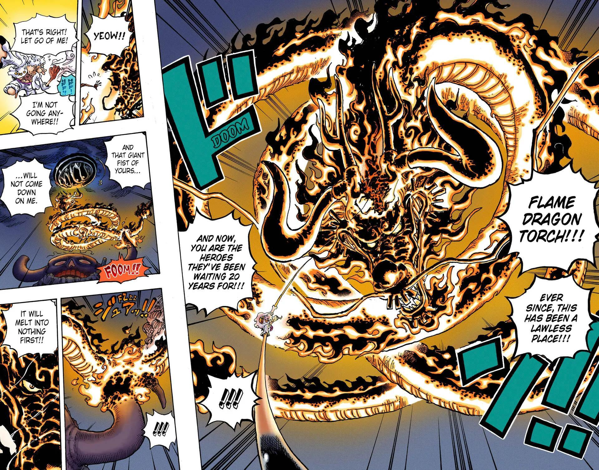 Read One Piece (Colored) chapter 1048 image 3 on Lezhin