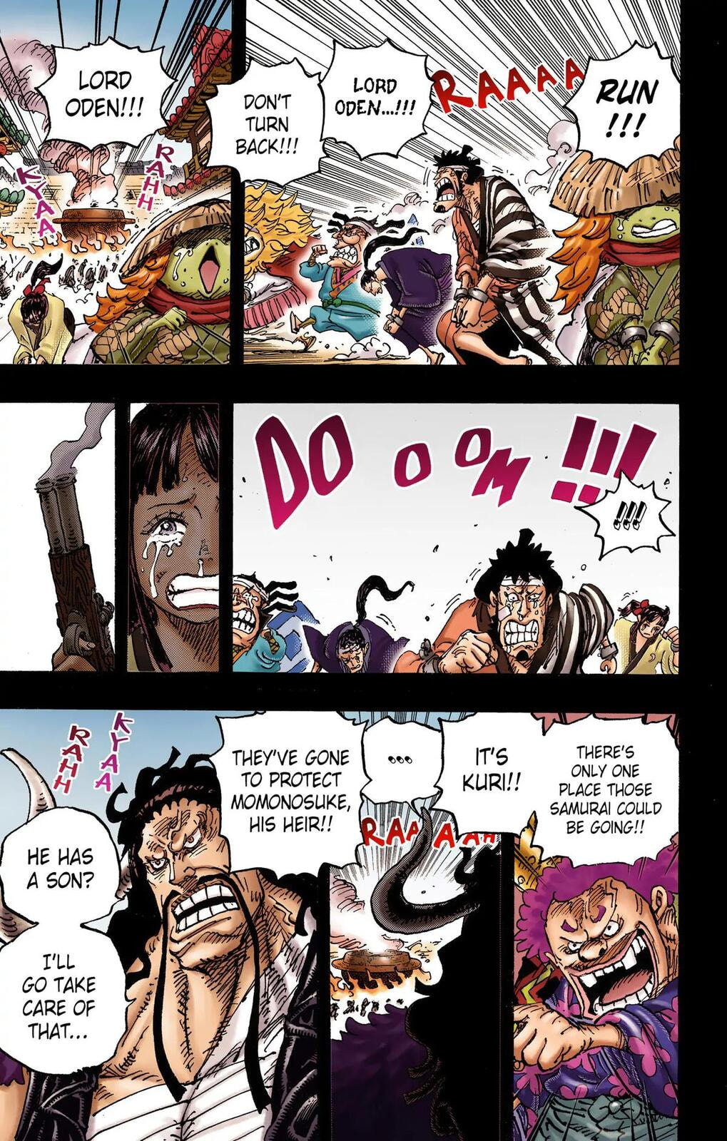 Read One Piece (Colored) chapter 1048 image 6 on Lezhin