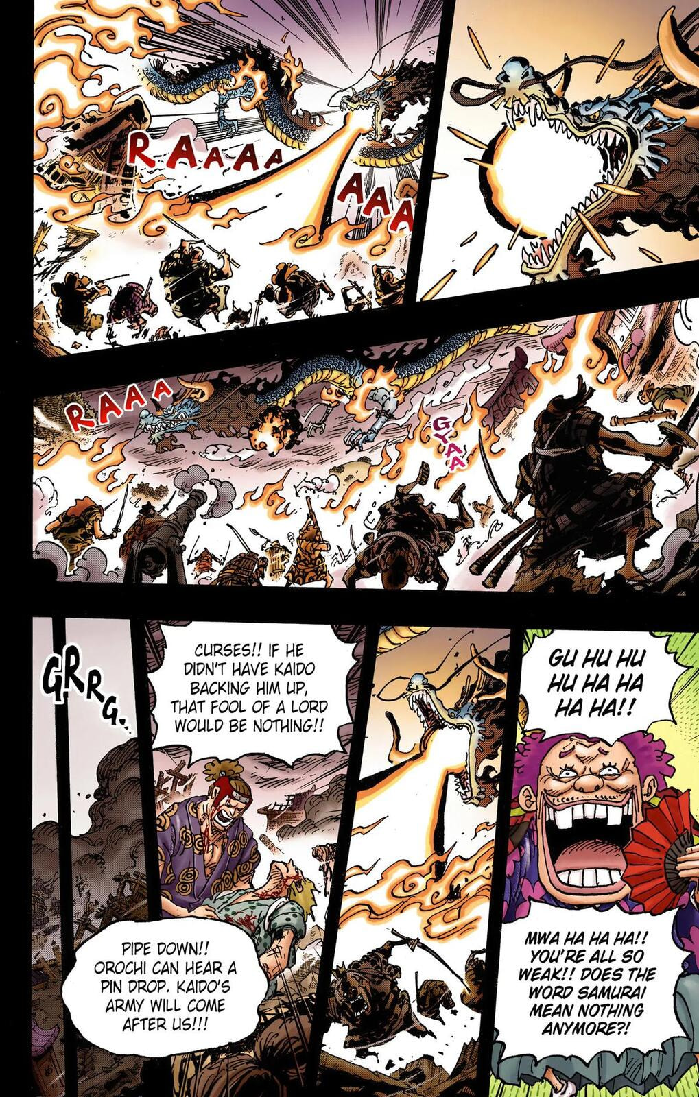 Read One Piece (Colored) chapter 1048 image 9 on Lezhin