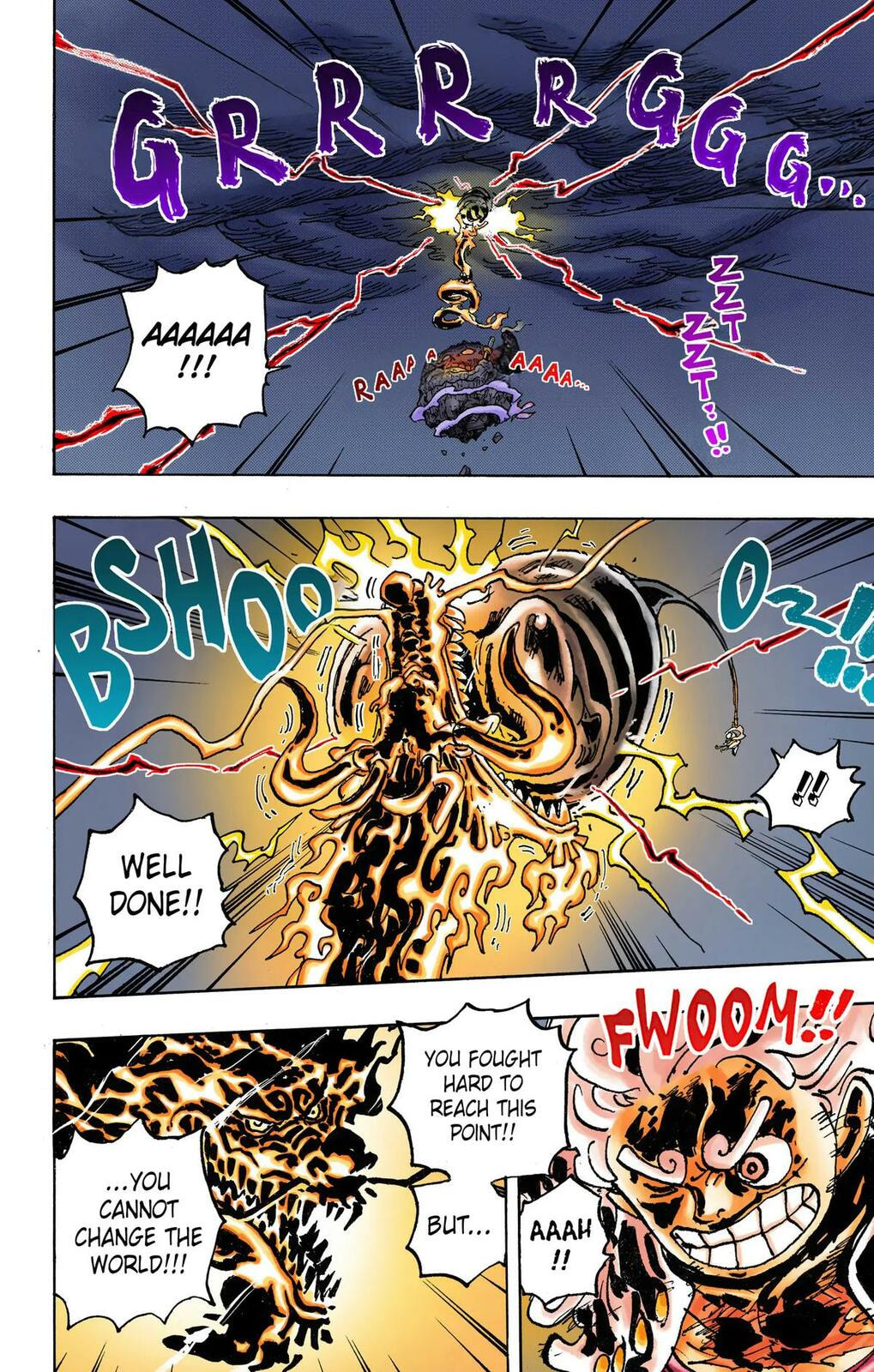 Read One Piece (Colored) chapter 1049 image 1 on Lezhin