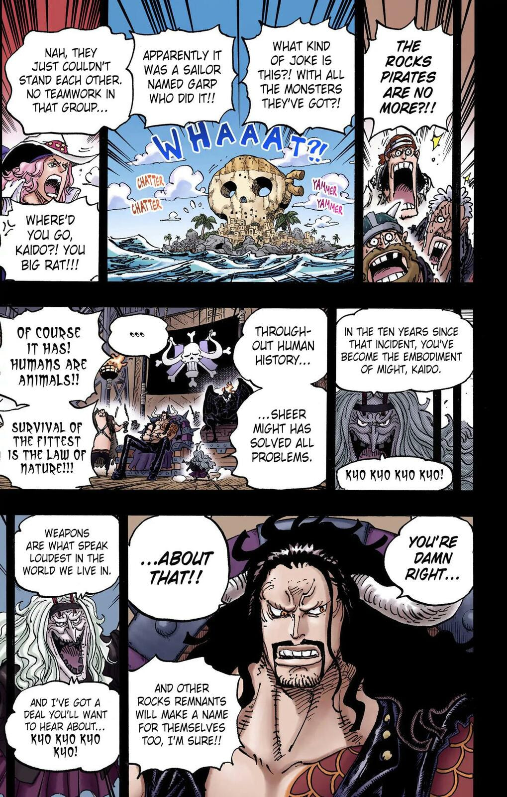 Read One Piece (Colored) chapter 1049 image 4 on Lezhin