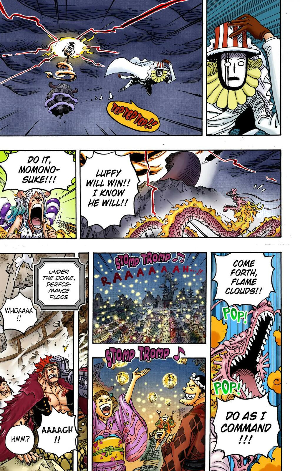 Read One Piece (Colored) chapter 1049 image 6 on Lezhin