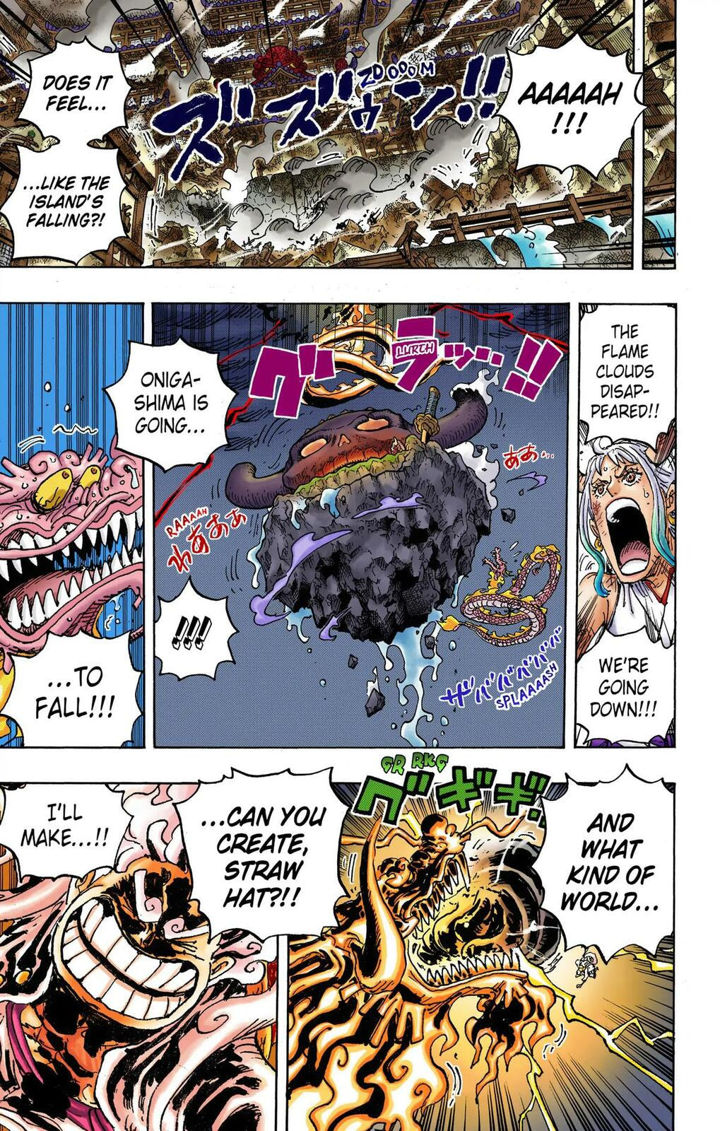 Read One Piece (Colored) chapter 1049 image 9 on Lezhin