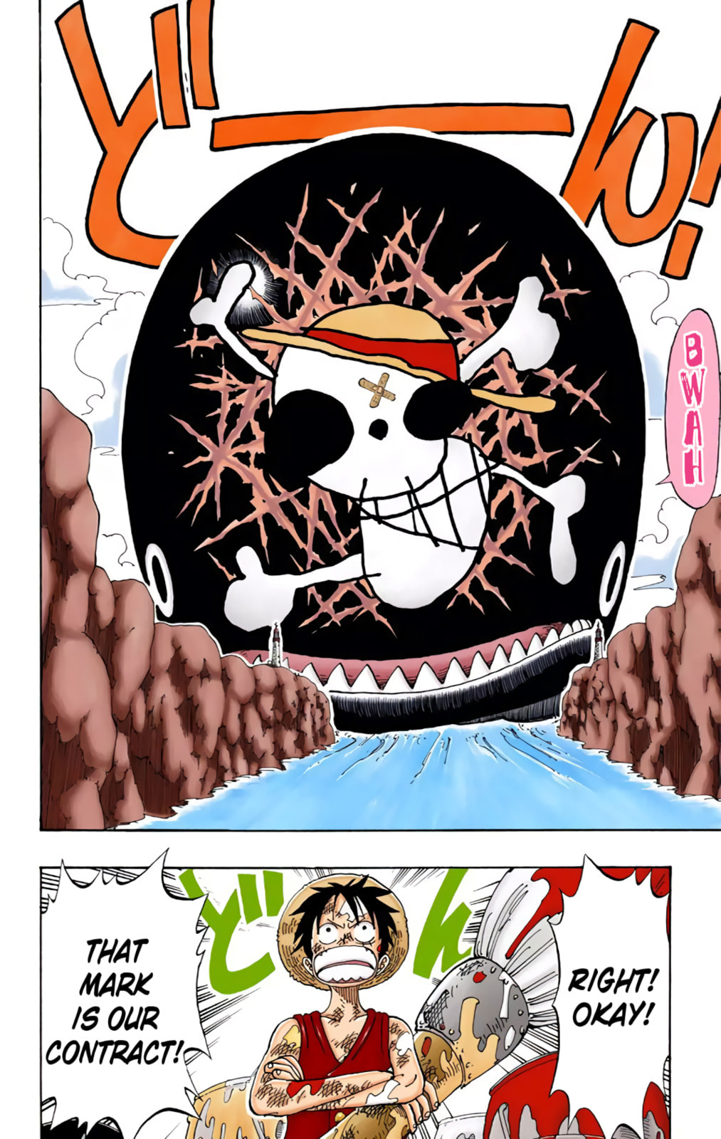 Read One Piece (Colored) chapter 105 image 1 on Lezhin