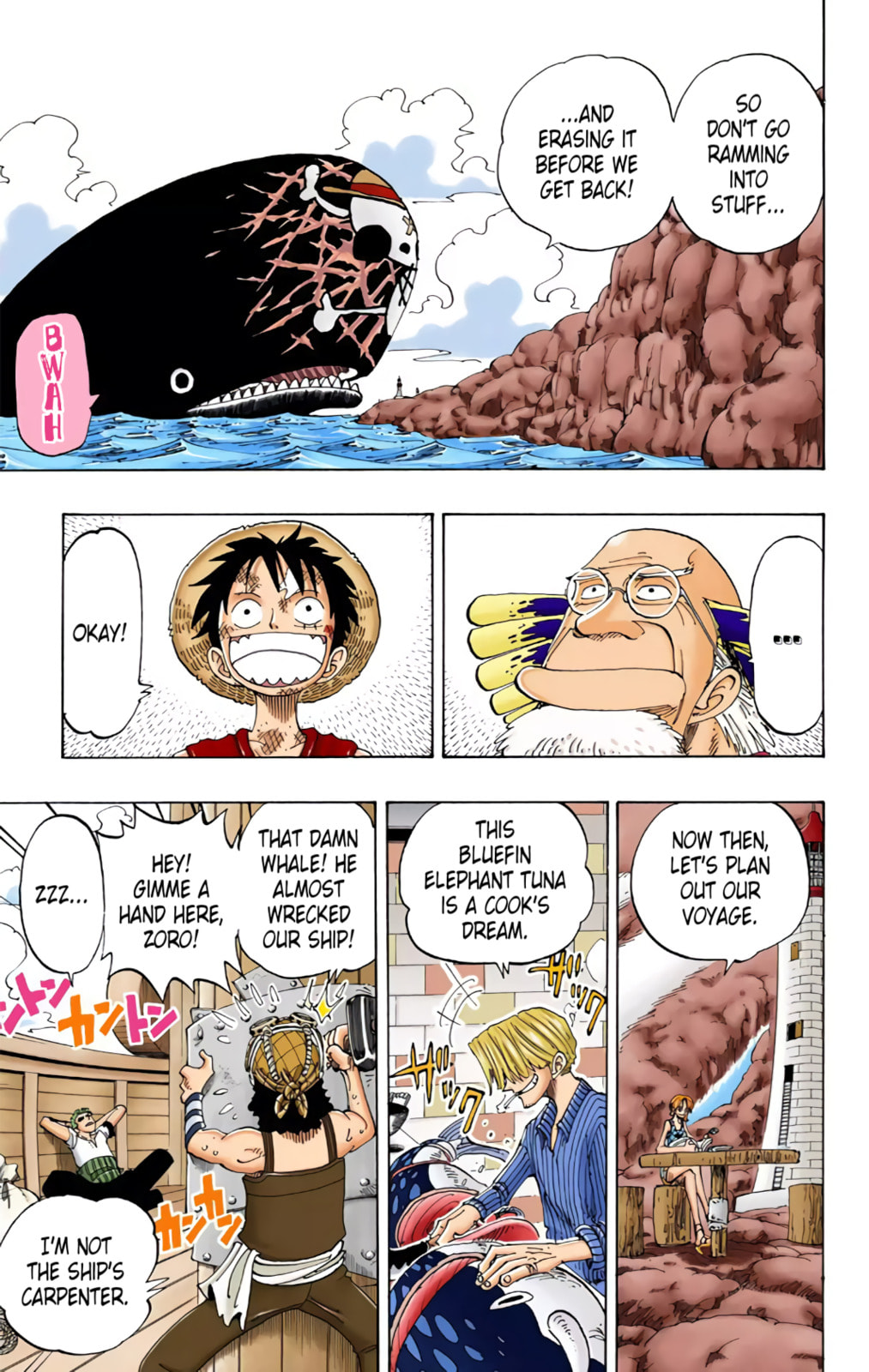 Read One Piece (Colored) chapter 105 image 2 on Lezhin