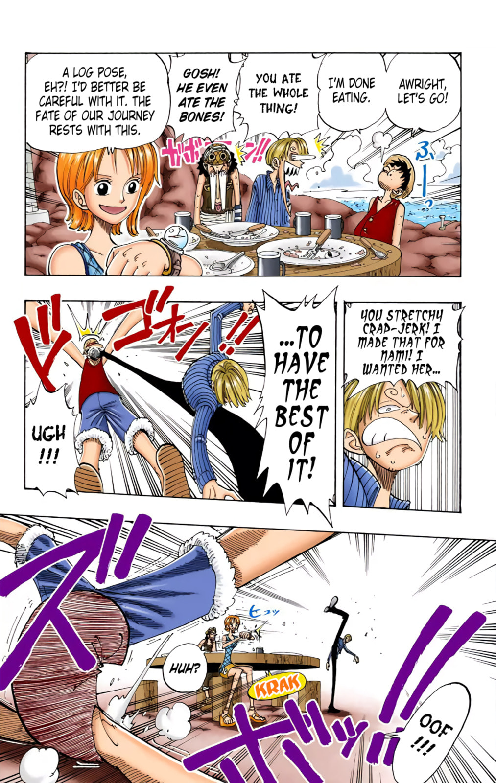 Read One Piece (Colored) chapter 105 image 9 on Lezhin